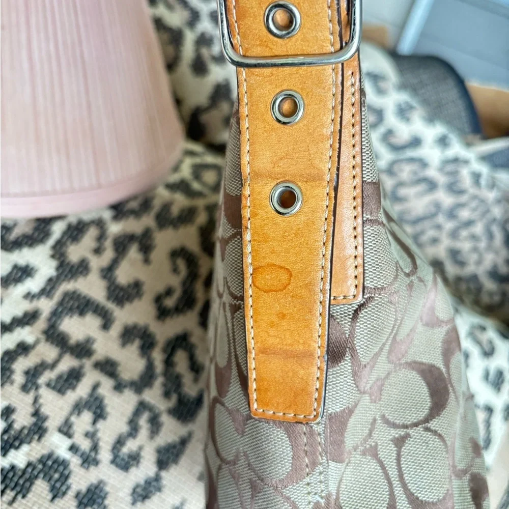 Coach Signature Shoulder Bag - Picture 8 of 13